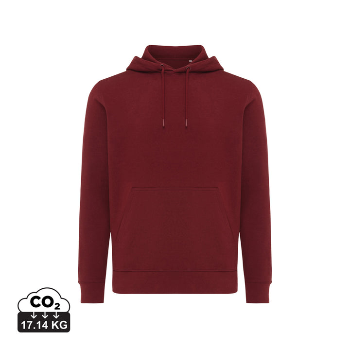 IQONIQ Rila letvægts hoodie i genanvendt bomuld