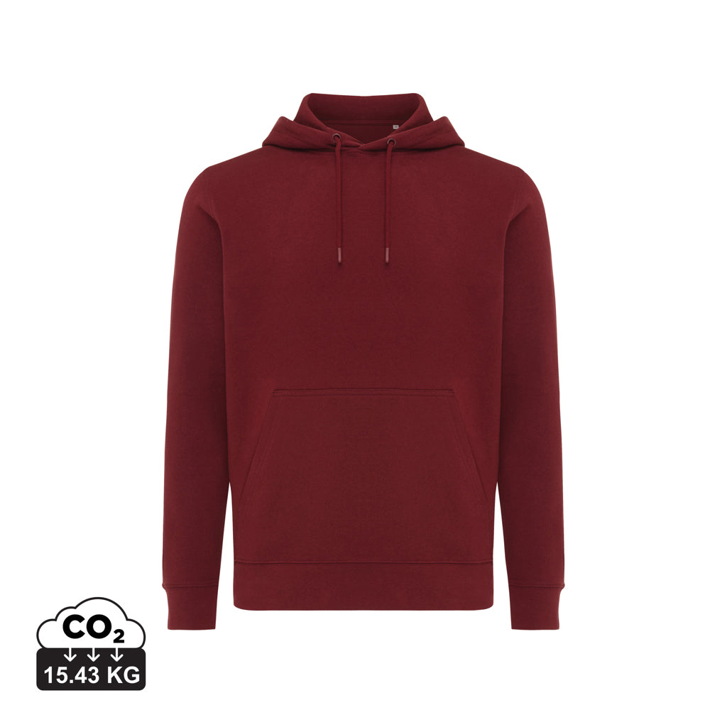 IQONIQ Rila letvægts hoodie i genanvendt bomuld