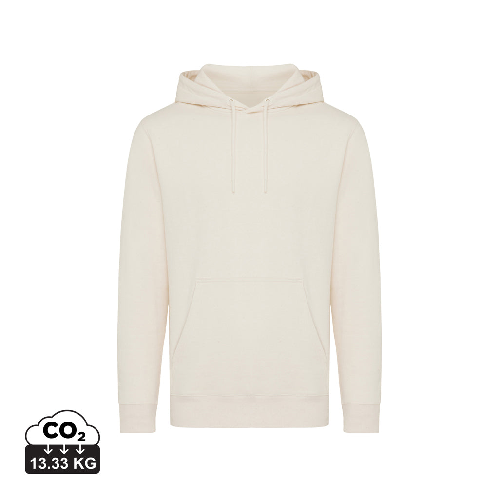 IQONIQ Rila letvægts hoodie i genanvendt bomuld