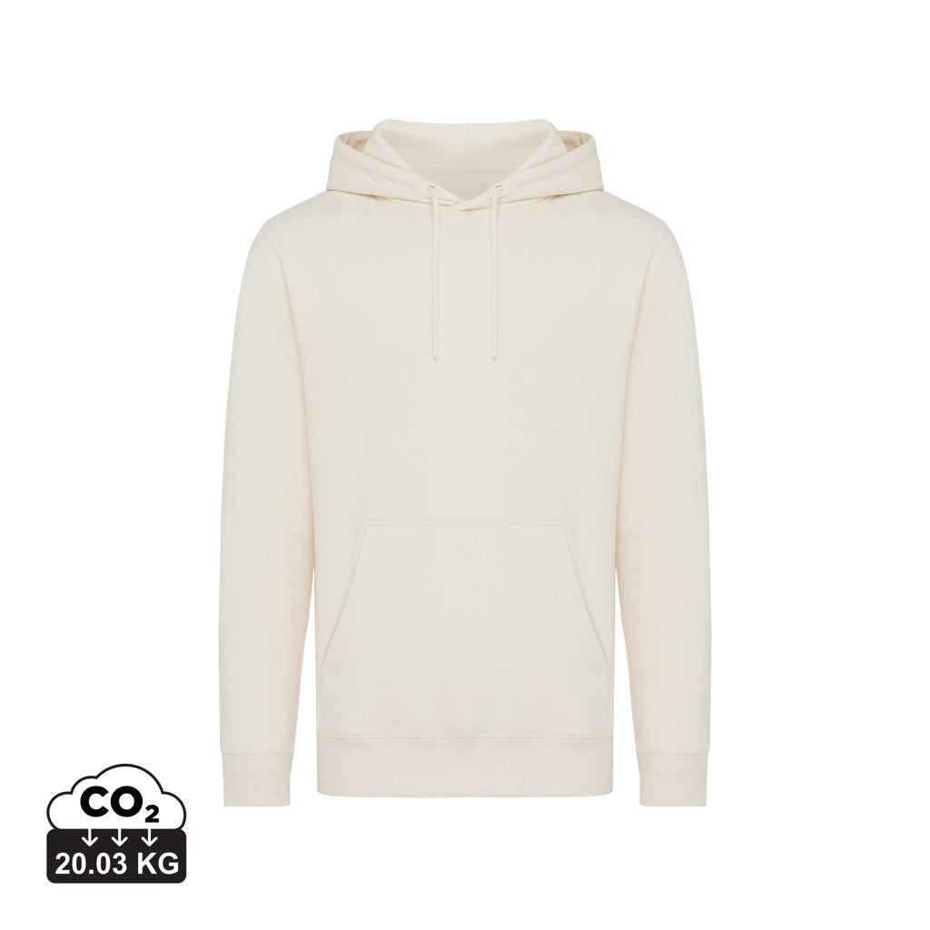 IQONIQ Rila letvægts hoodie i genanvendt bomuld