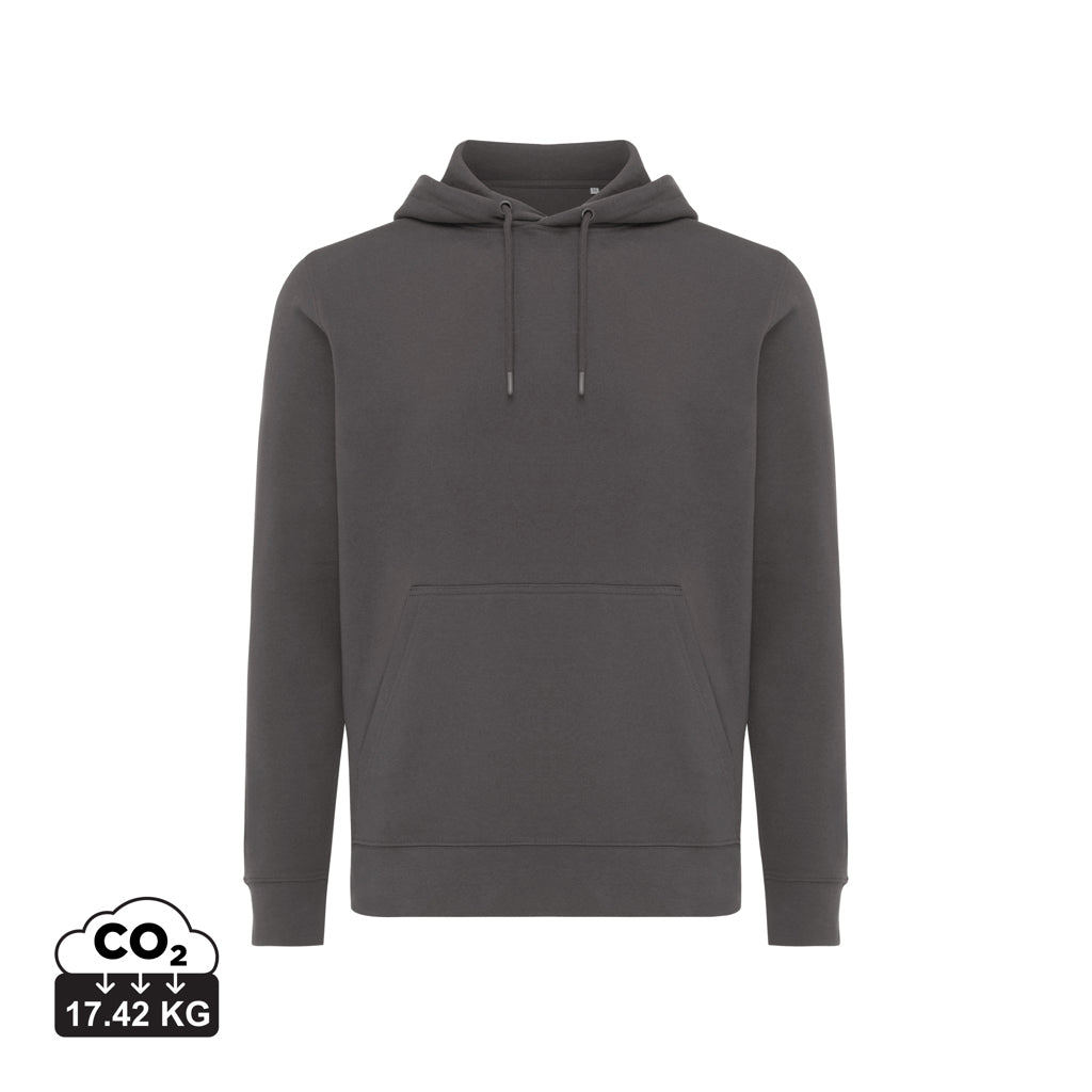 IQONIQ Rila letvægts hoodie i genanvendt bomuld