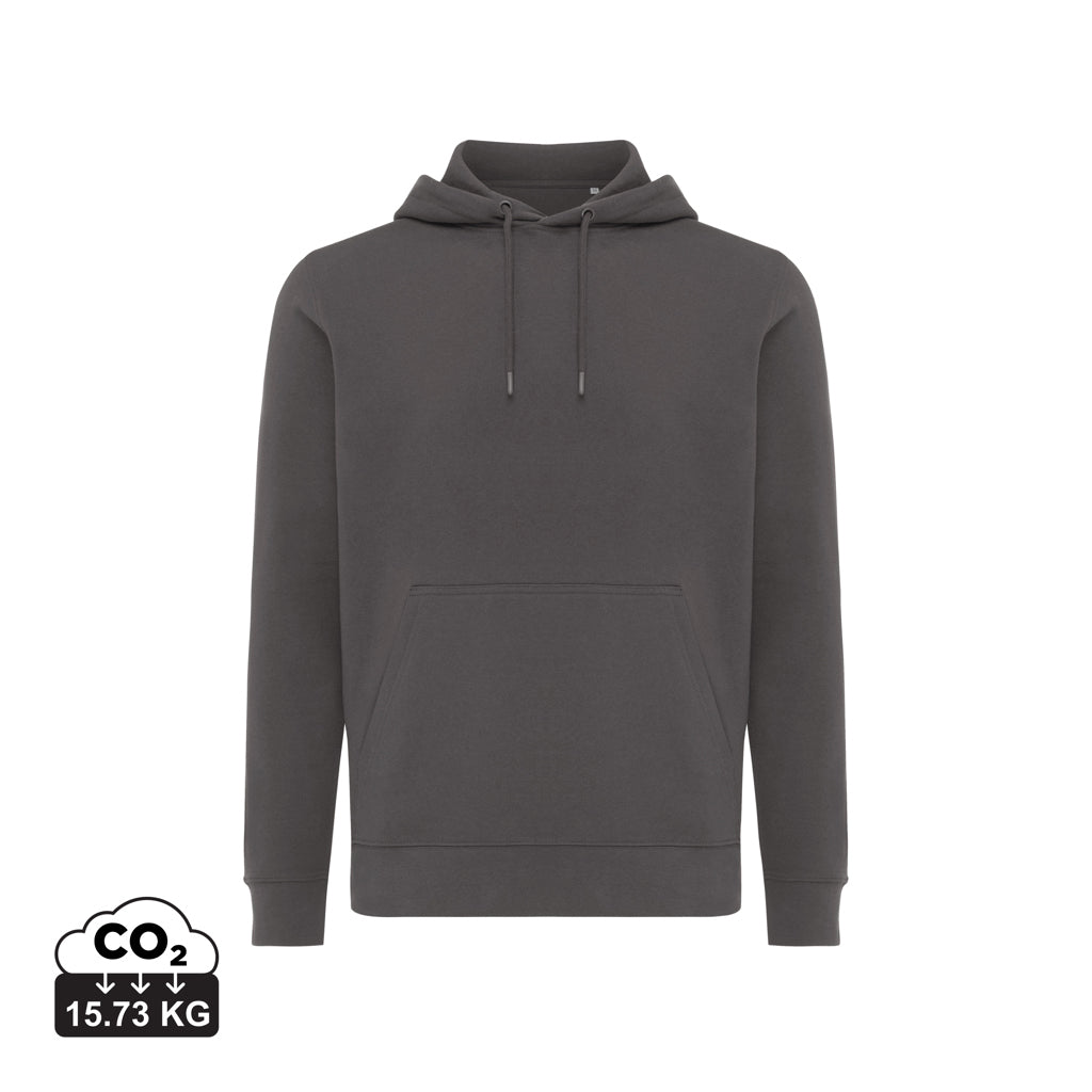 IQONIQ Rila letvægts hoodie i genanvendt bomuld