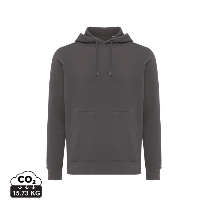 IQONIQ Rila letvægts hoodie i genanvendt bomuld