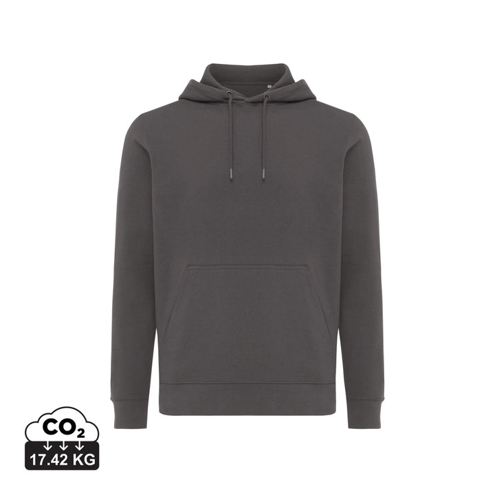 IQONIQ Rila letvægts hoodie i genanvendt bomuld