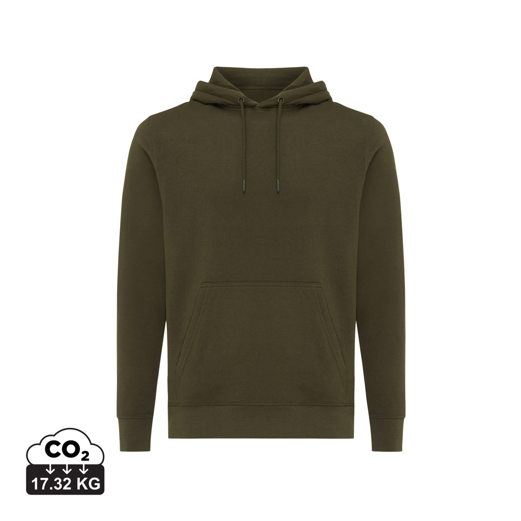 IQONIQ Rila letvægts hoodie i genanvendt bomuld