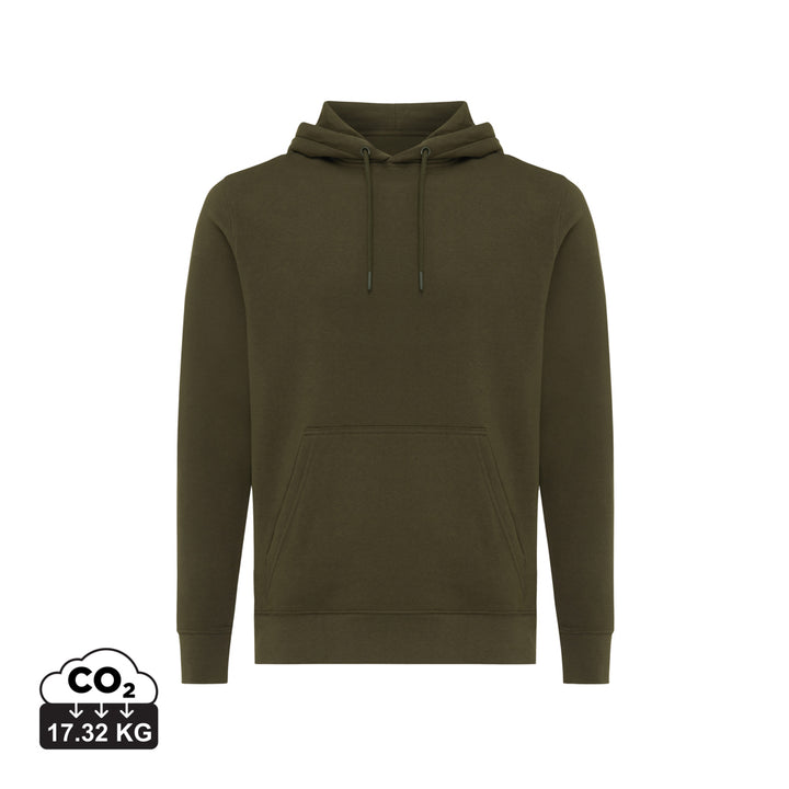 IQONIQ Rila letvægts hoodie i genanvendt bomuld