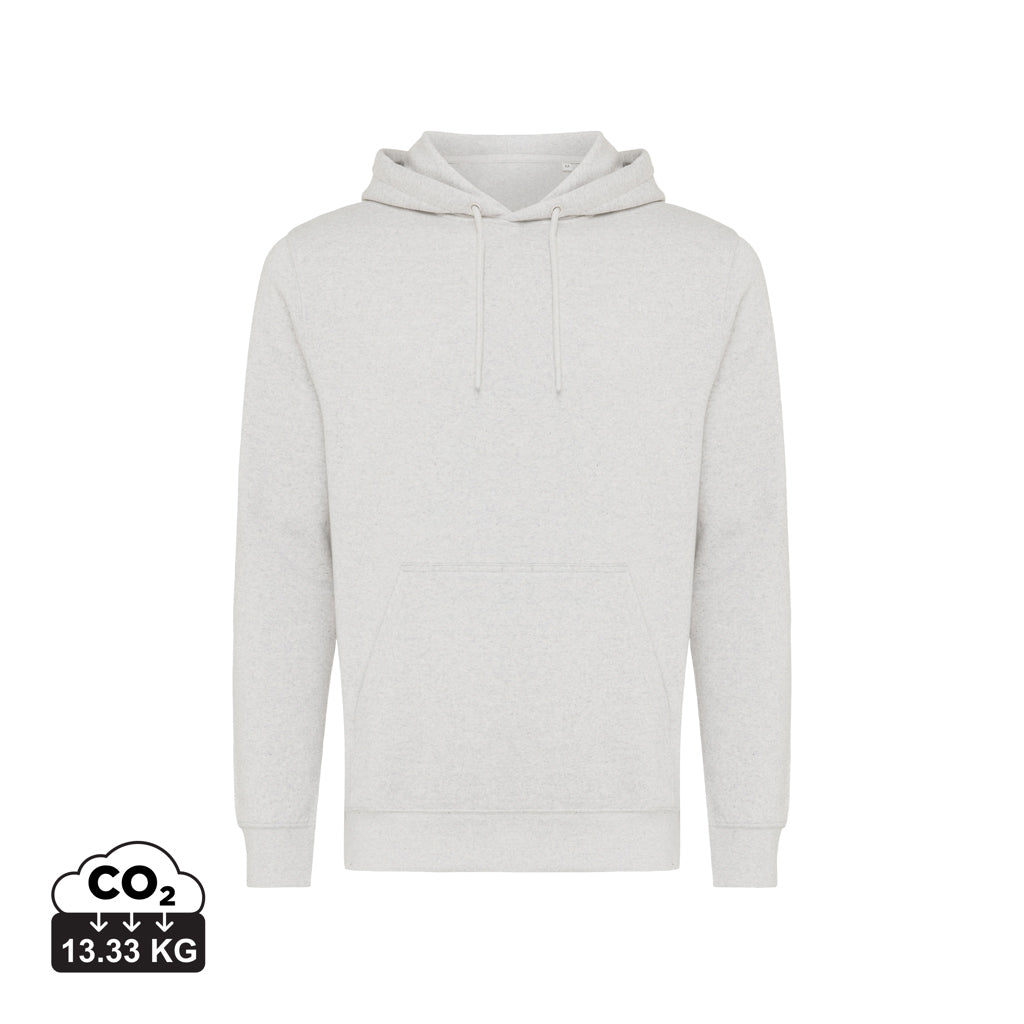 IQONIQ Rila letvægts hoodie i genanvendt bomuld