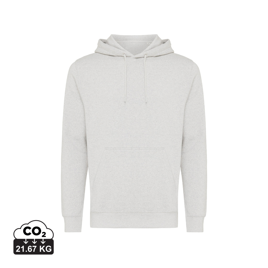 IQONIQ Rila letvægts hoodie i genanvendt bomuld