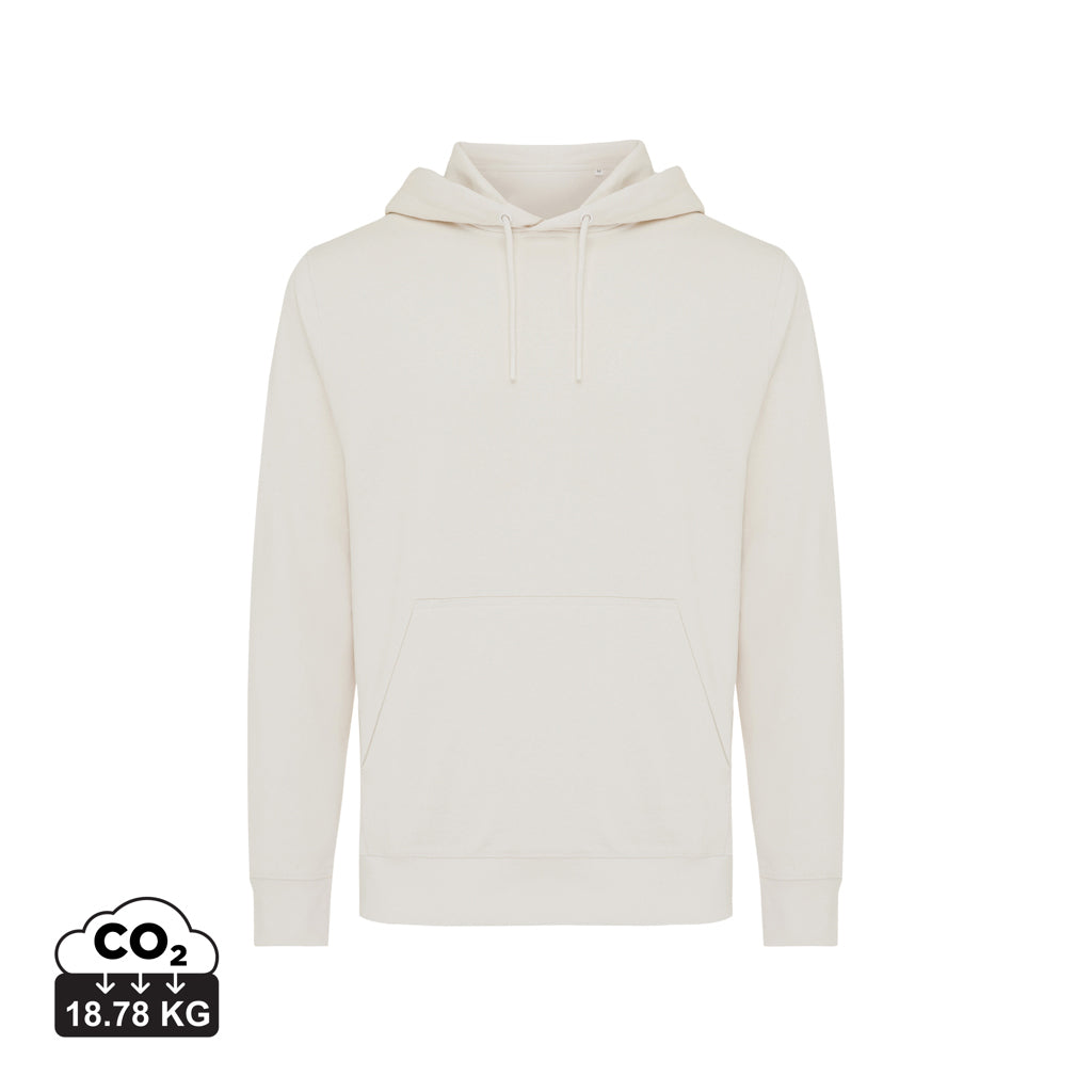 IQONIQ Rila letvægts hoodie i genanvendt bomuld
