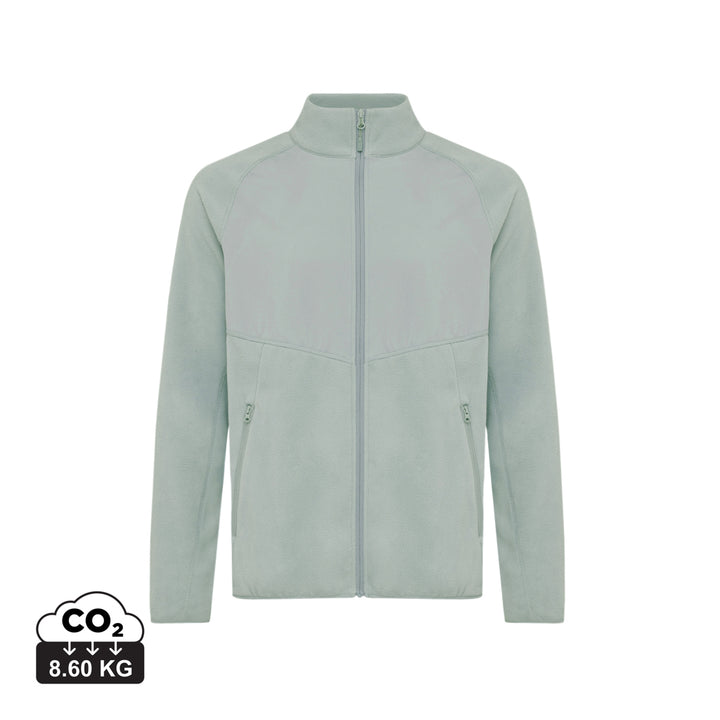 IQONIQ Talung genanvendt polyester microfleece med gennemgåe
