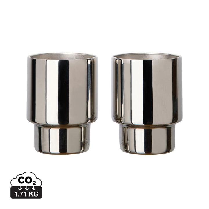 VINGA Nagano RCS genanvendte SS krus, sæt med 2 stk.