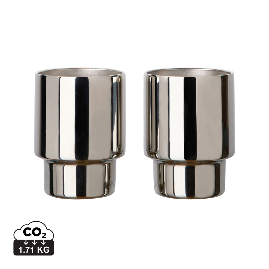 VINGA Nagano RCS genanvendte SS krus, sæt med 2 stk.