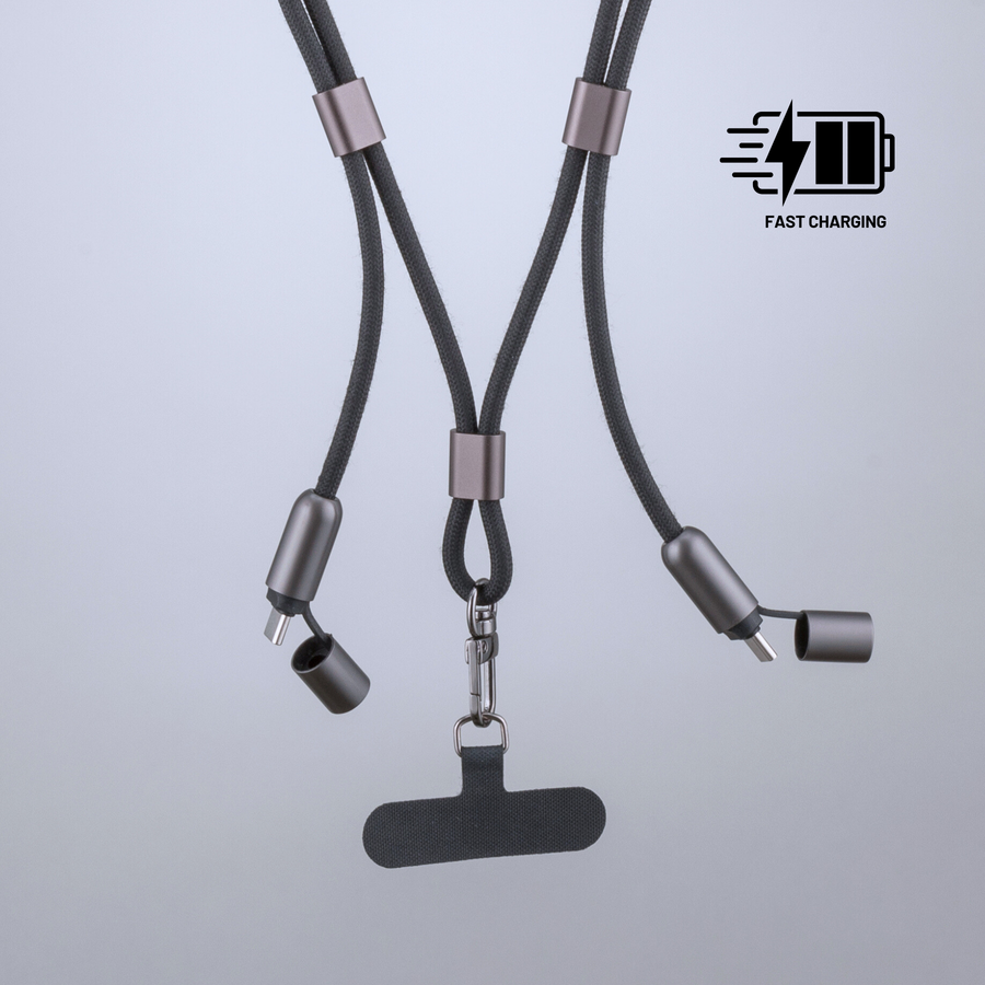 Opti Pro Series Magnetic – USB-C to USB-C lanyard cable, 60W PD