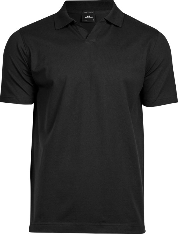 Luxury Stretch V-Neck Polo