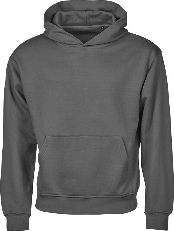 UNLABELED Heavy Loose Fit Hooded Sweatshirt