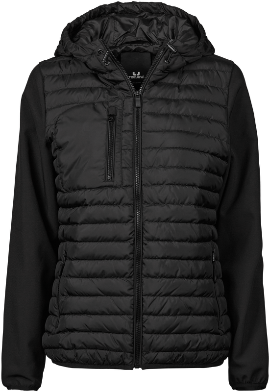Women's Hooded Crossover Jacket