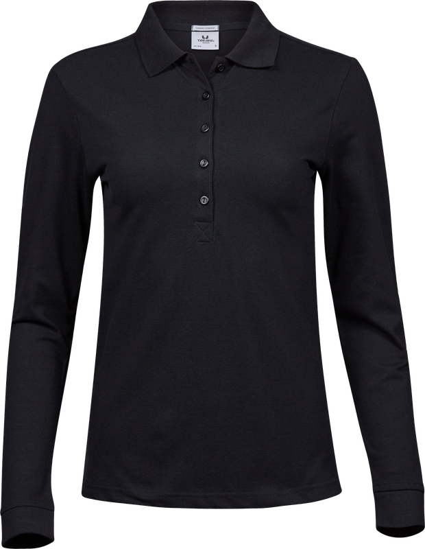 Women's Luxury Stretch Long Sleeve Polo