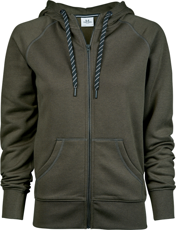 Women's Fashion Full Zip Hood