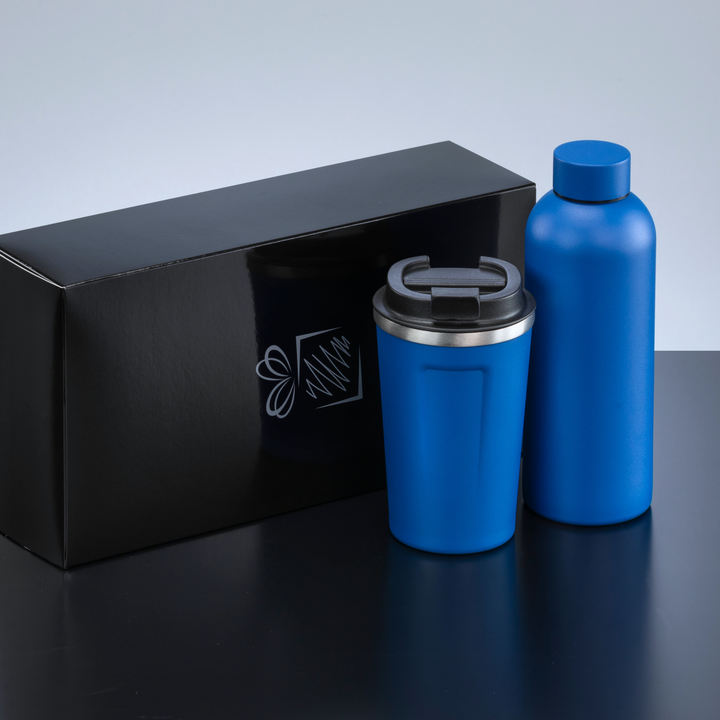 Nordic Set: thermal water bottle 500 ml & coffee mug 350 ml