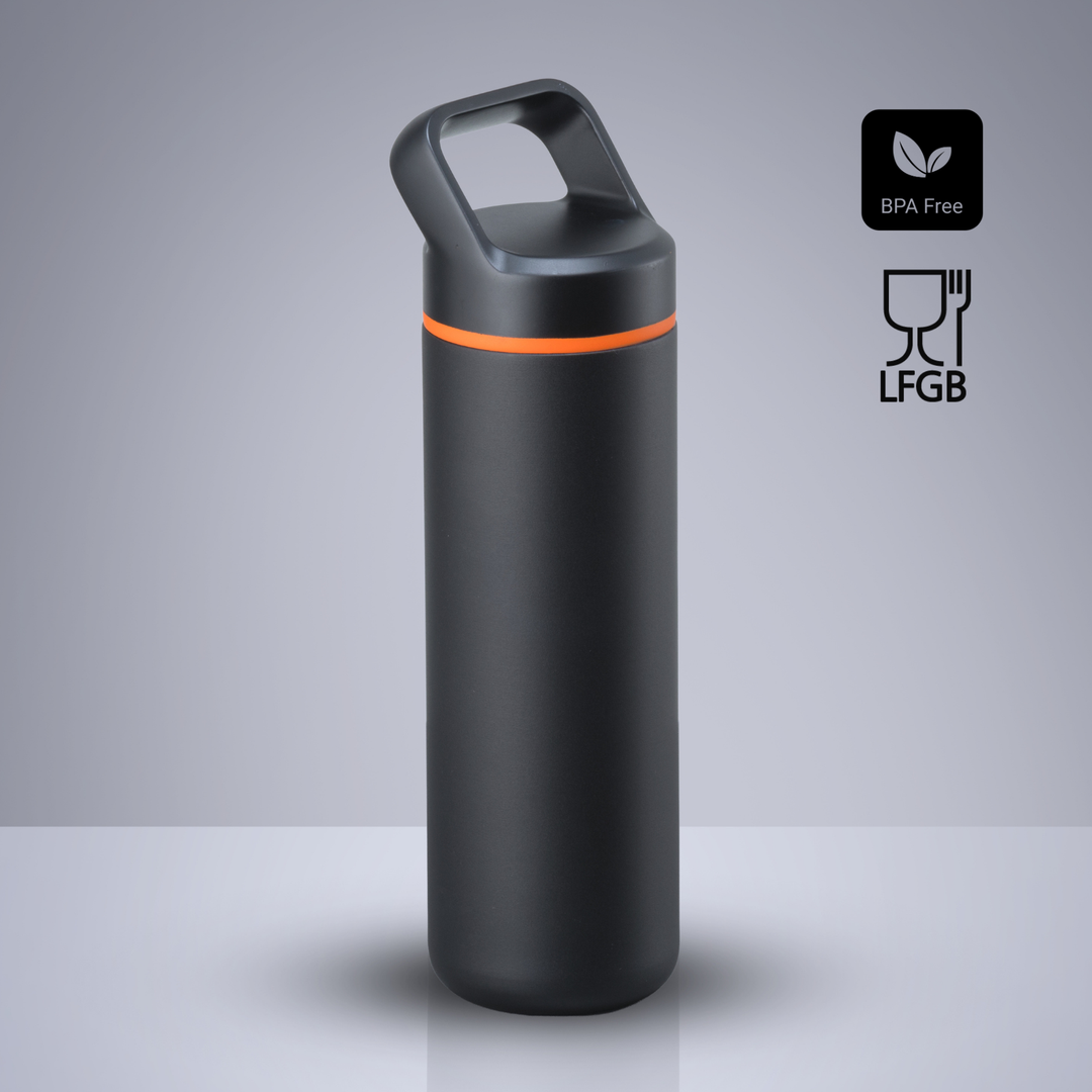 Expedition steel water bottle with copper layer, 650 ml