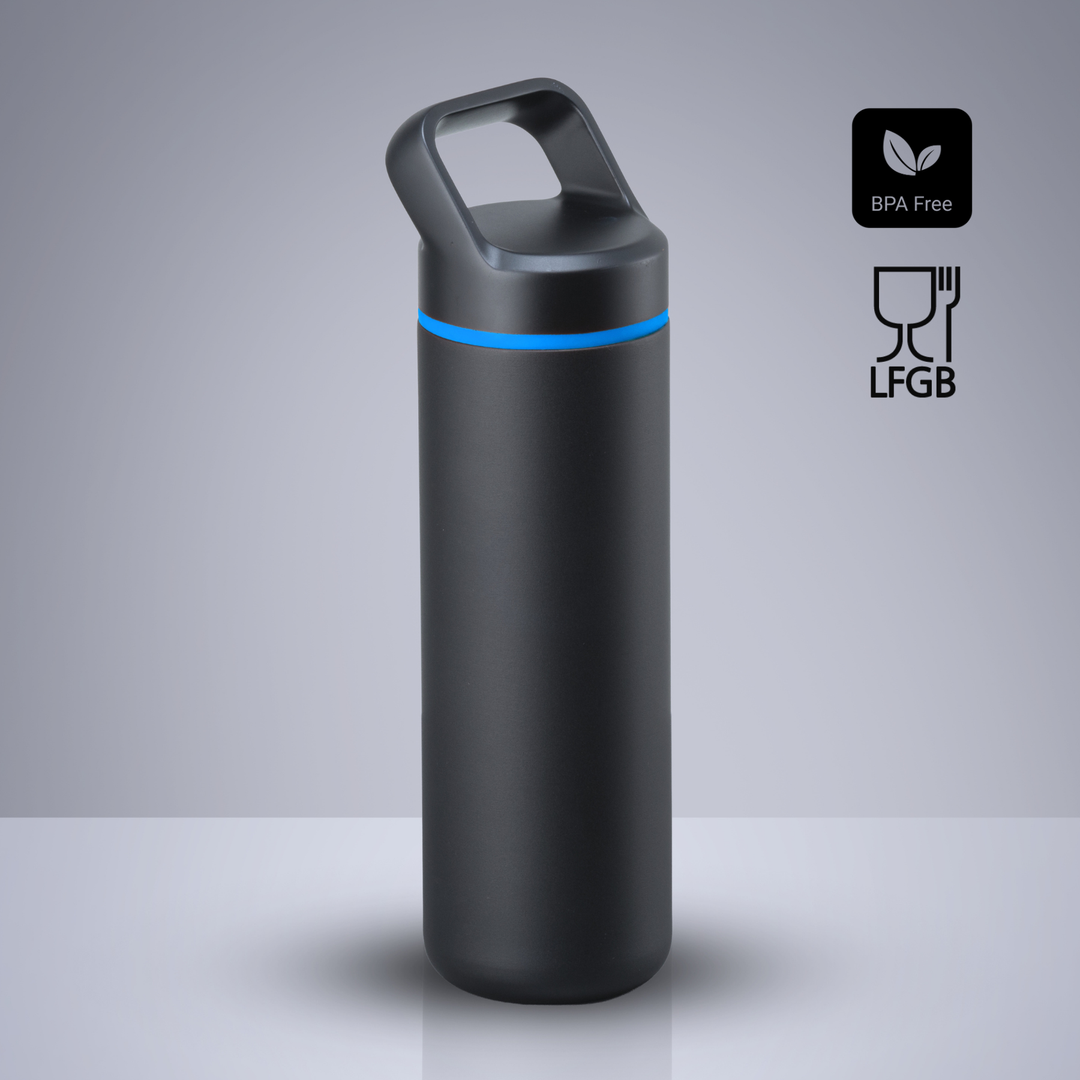 Expedition steel water bottle with copper layer, 650 ml