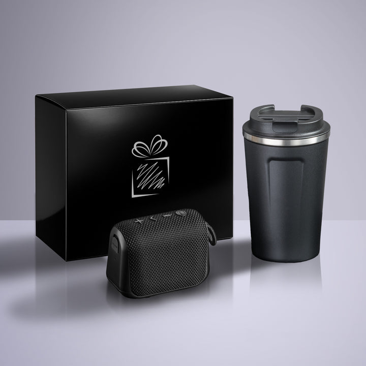 Everyday Set: Nordic thermal mug 350 ml & wireless speaker