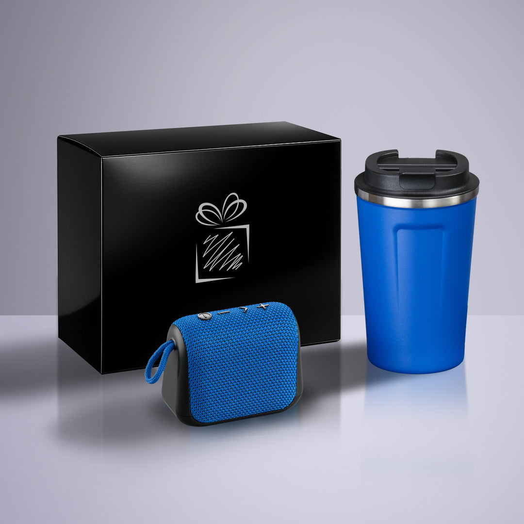 Everyday Set: Nordic thermal mug 350 ml & wireless speaker