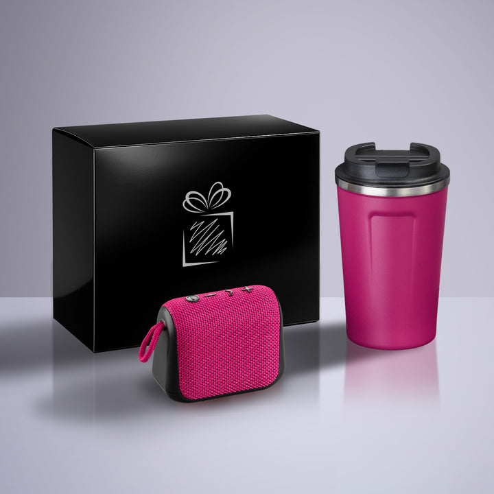 Everyday Set: Nordic thermal mug 350 ml & wireless speaker
