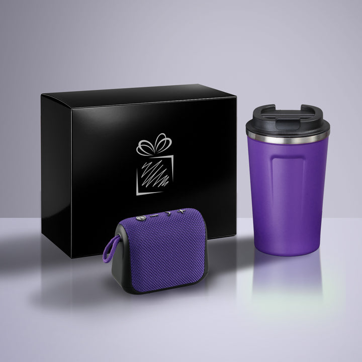 Everyday Set: Nordic thermal mug 350 ml & wireless speaker