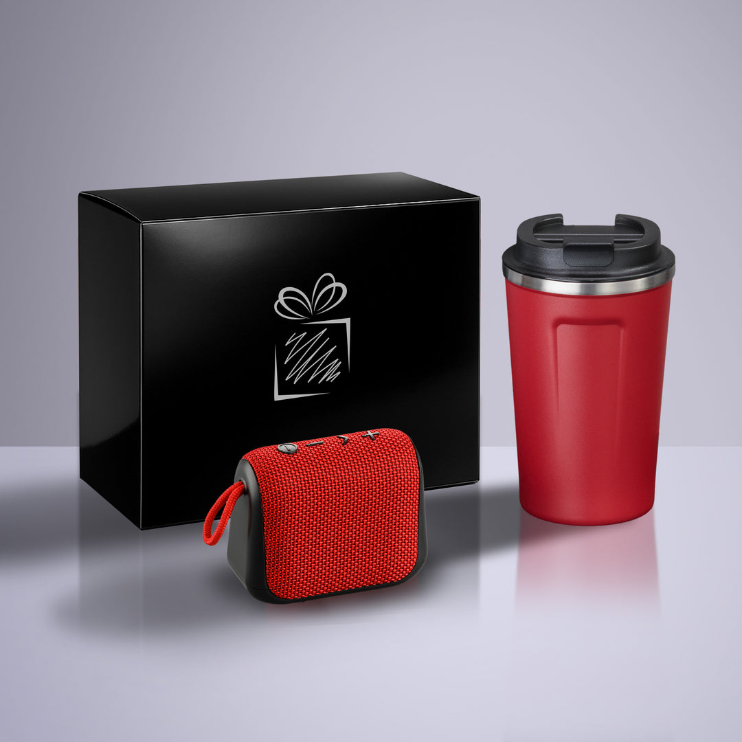 Everyday Set: Nordic thermal mug 350 ml & wireless speaker
