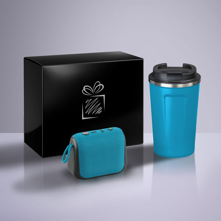 Everyday Set: Nordic thermal mug 350 ml & wireless speaker