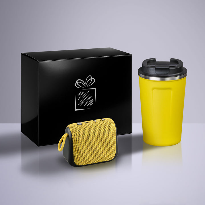 Everyday Set: Nordic thermal mug 350 ml & wireless speaker