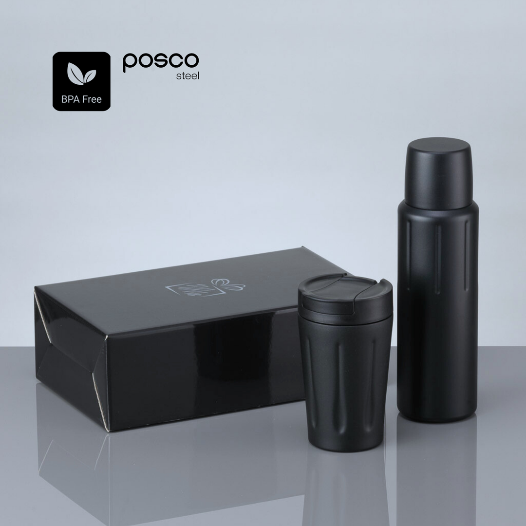 Scandic Set: thermal mug 350 ml and thermos 750 ml