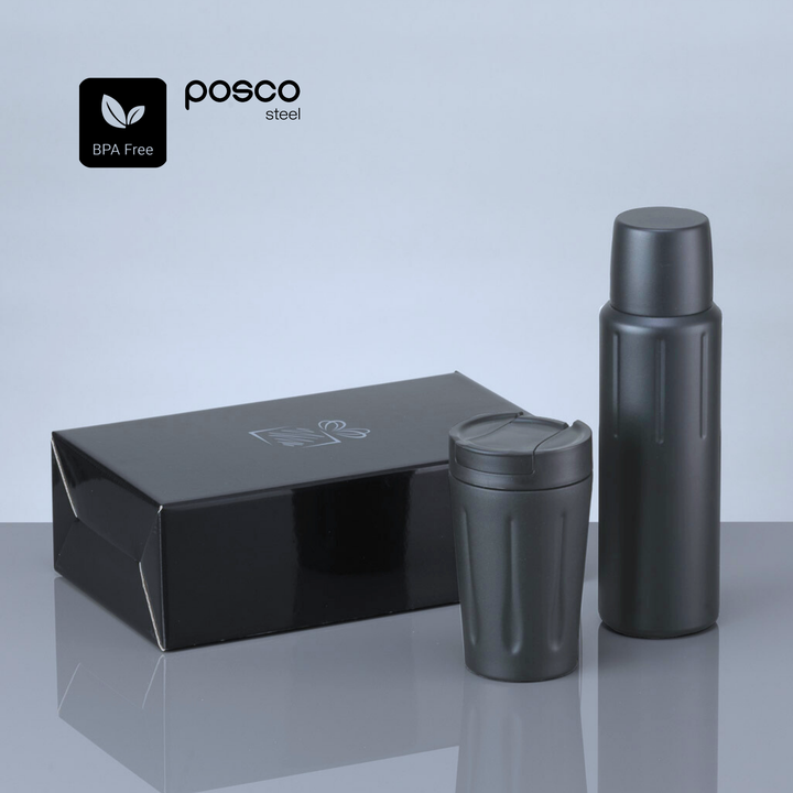 Scandic Set: thermal mug 350 ml and thermos 750 ml