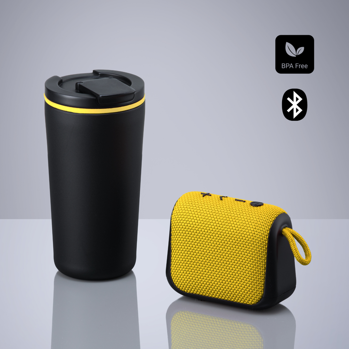 Everyday Set: coffee mug 370 ml & wireless speaker