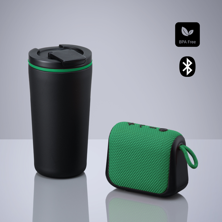 Everyday Set: coffee mug 370 ml & wireless speaker