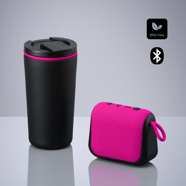 Everyday Set: coffee mug 370 ml & wireless speaker