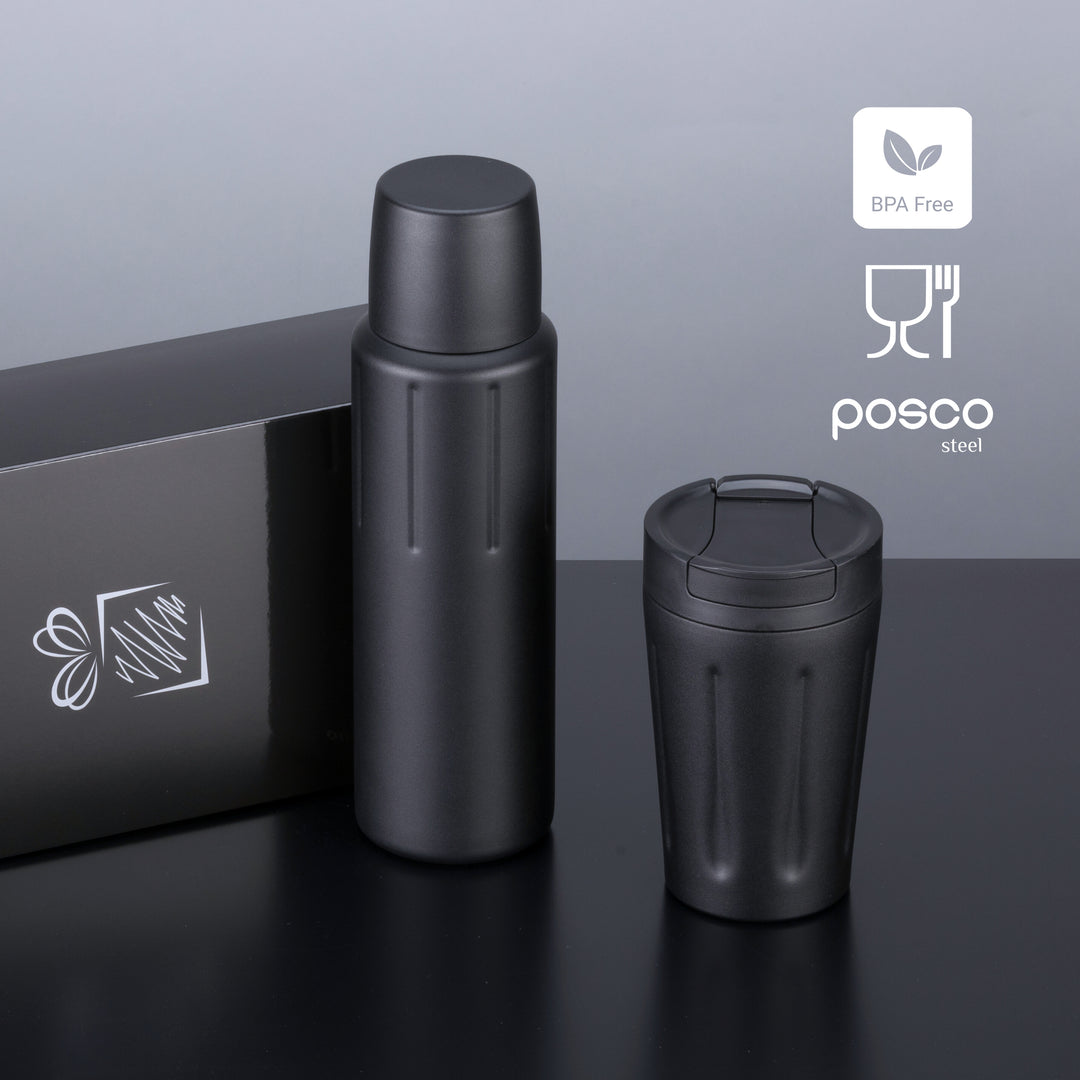 Scandic Set: Coffee Mug And Thermos