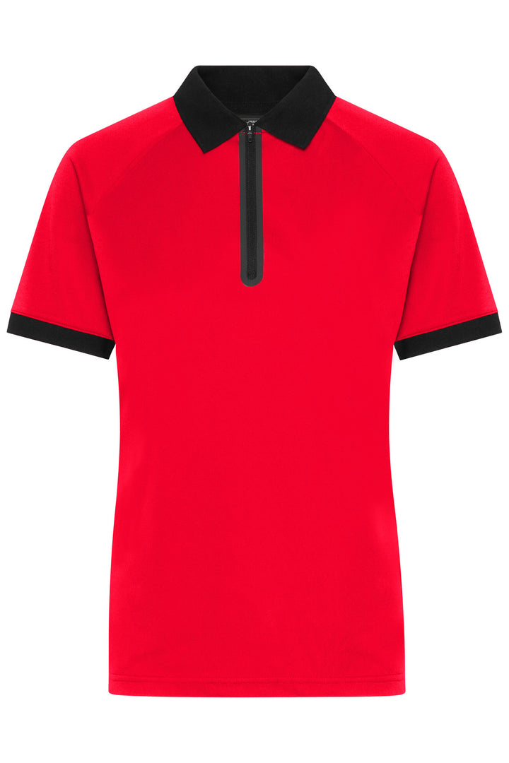 Ladies Zip-Polo