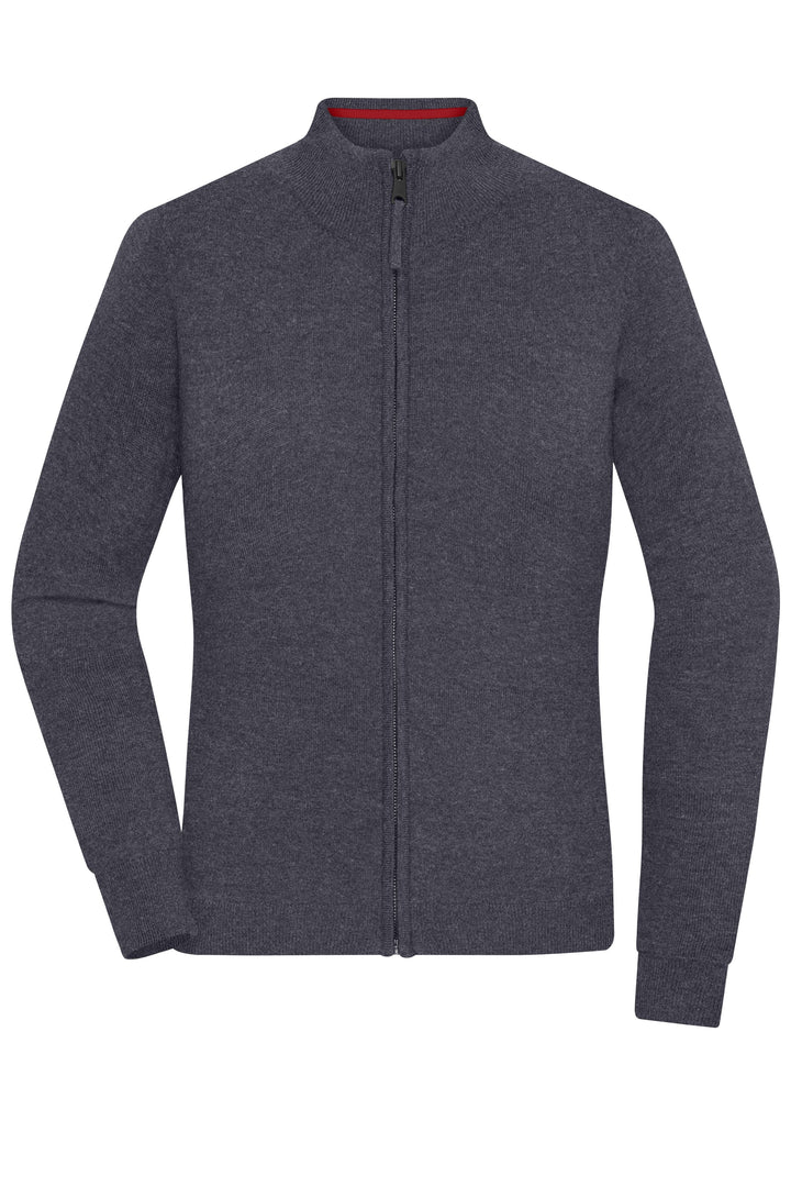 Ladie&rsquo;s Zip Cardigan
