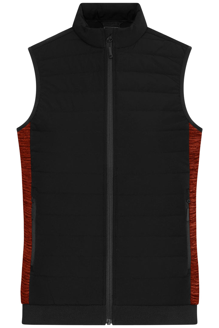 Ladie&rsquo;s Padded Hybrid Vest