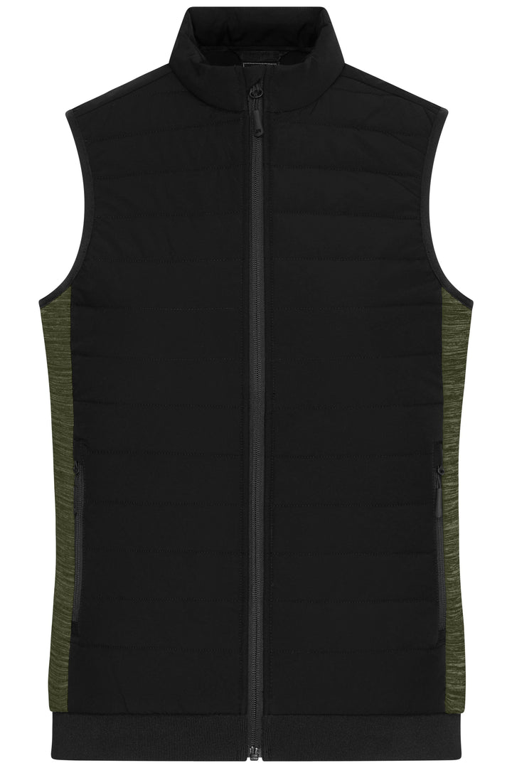 Ladie&rsquo;s Padded Hybrid Vest