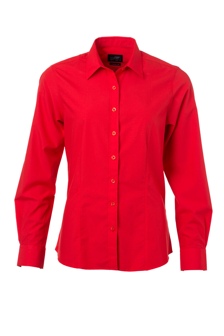 Ladies´ Shirt LSL Poplin