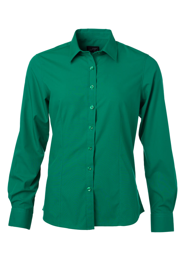 Ladies´ Shirt LSL Poplin