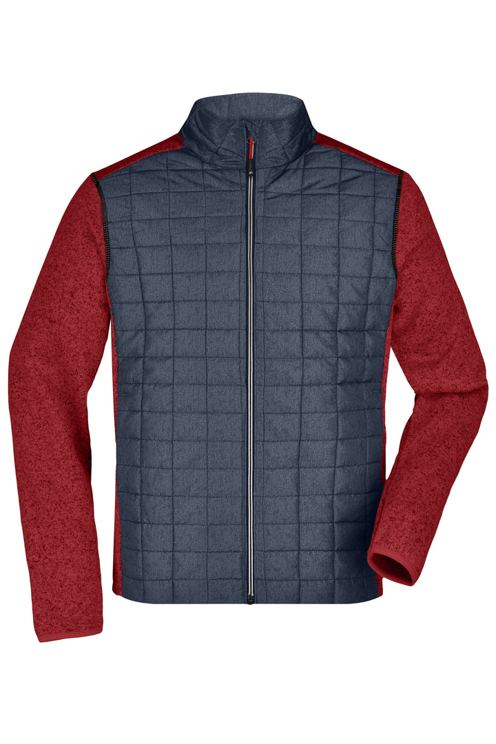 Men´s Knitted Hybrid Jacket