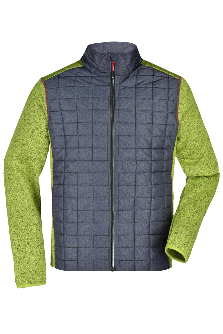 Men´s Knitted Hybrid Jacket
