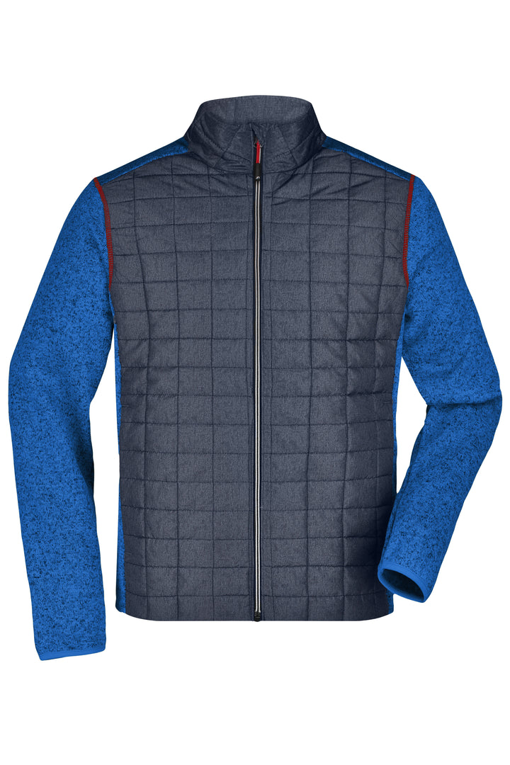 Men´s Knitted Hybrid Jacket