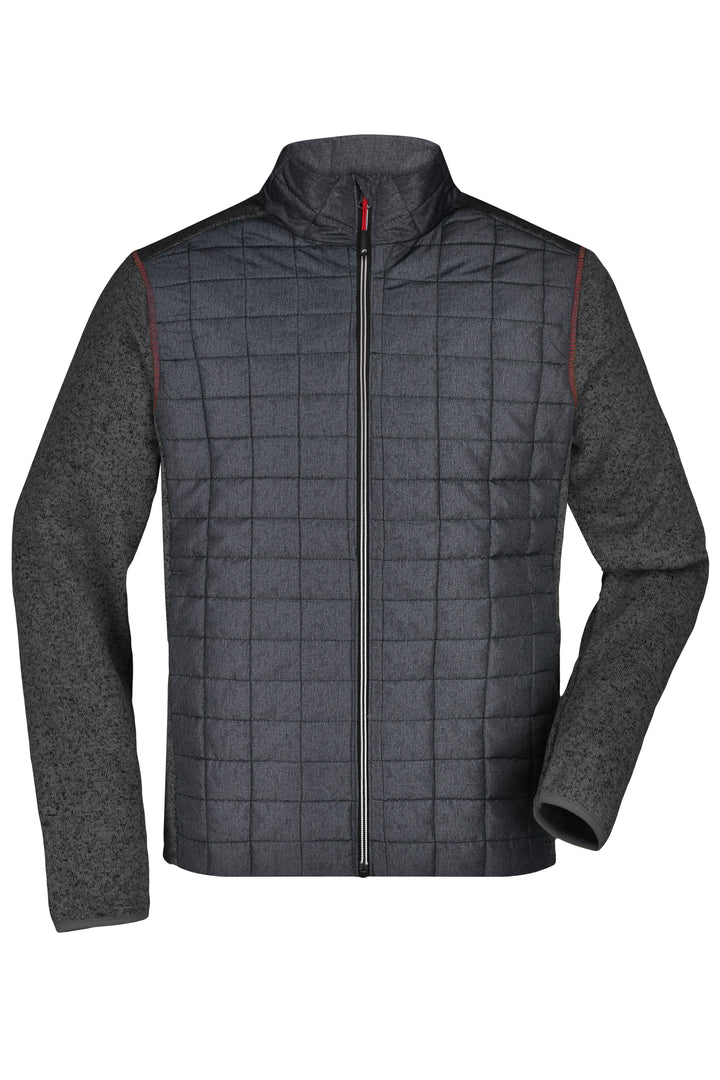 Men´s Knitted Hybrid Jacket