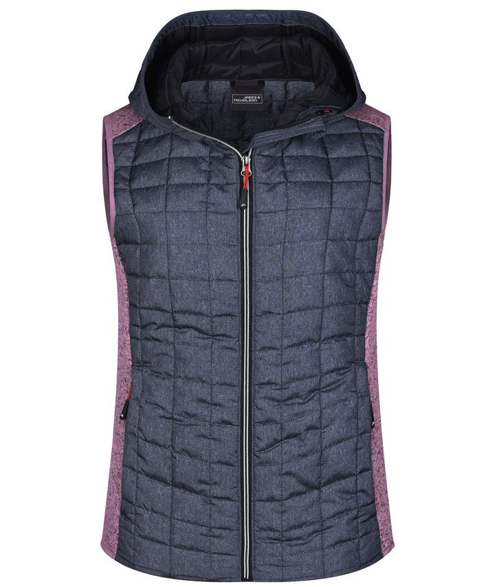 Ladies´ Knitted Hybrid Vest