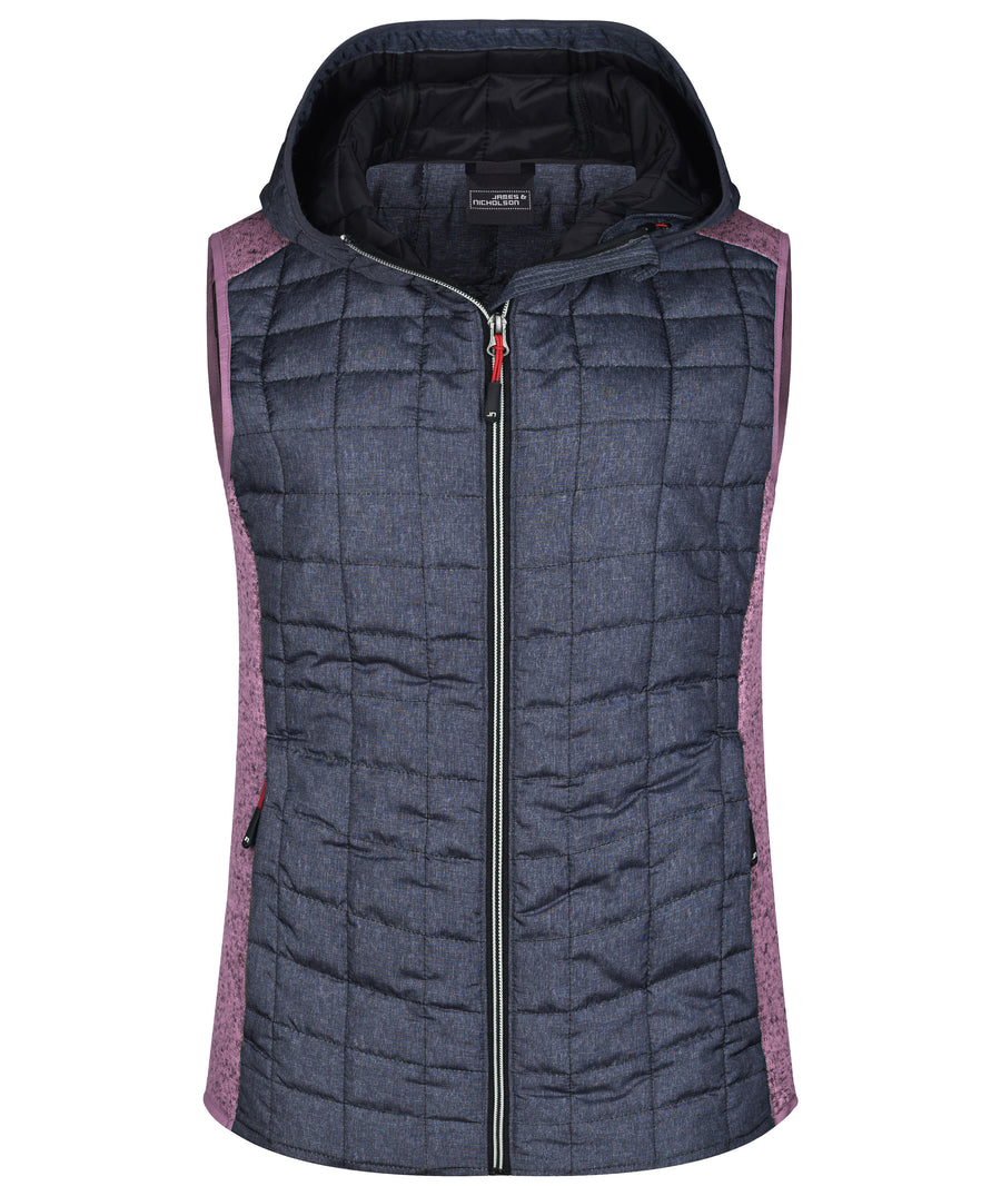 Ladies´ Knitted Hybrid Vest